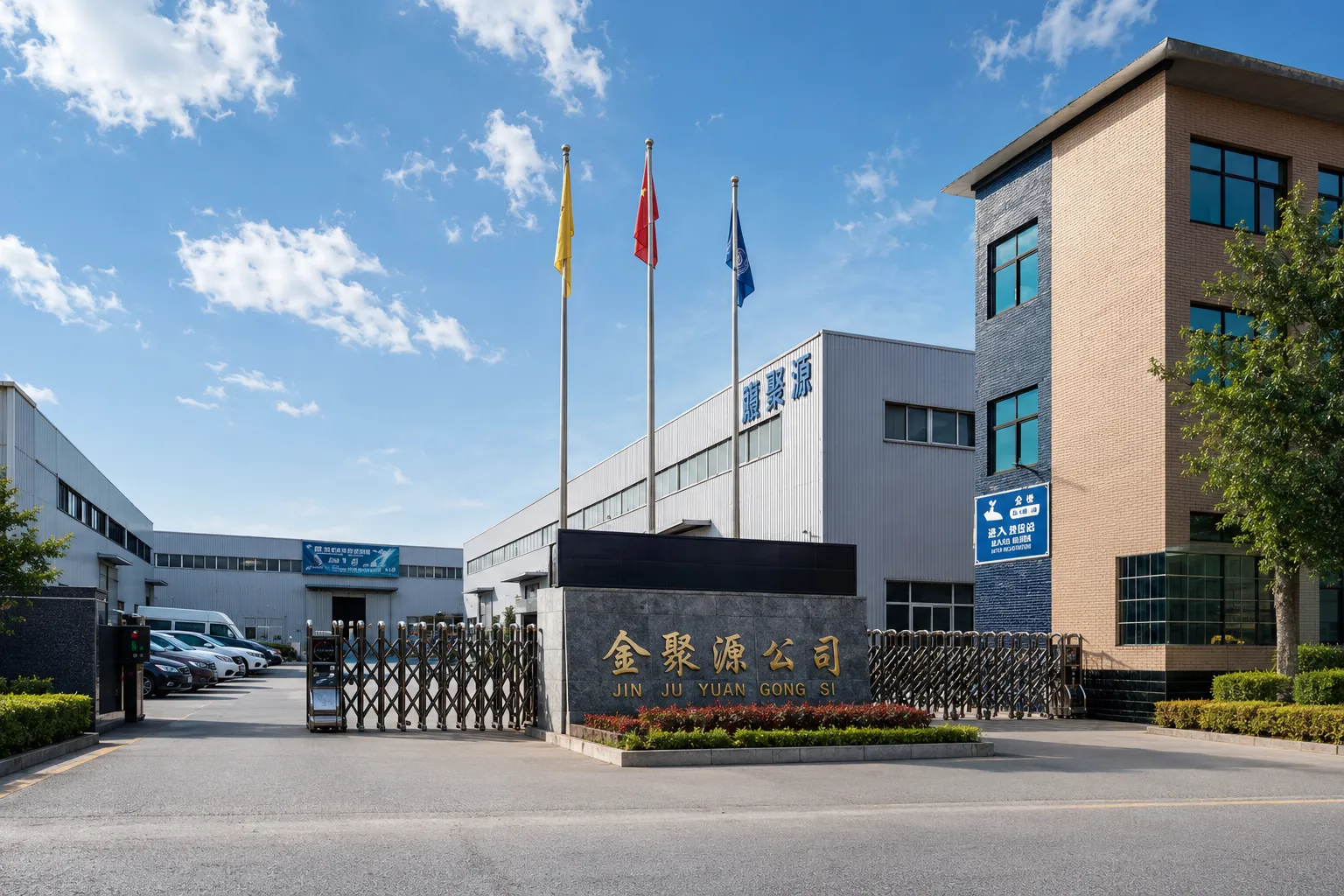 Henan Jinjuyuan Abrasives factory exterior