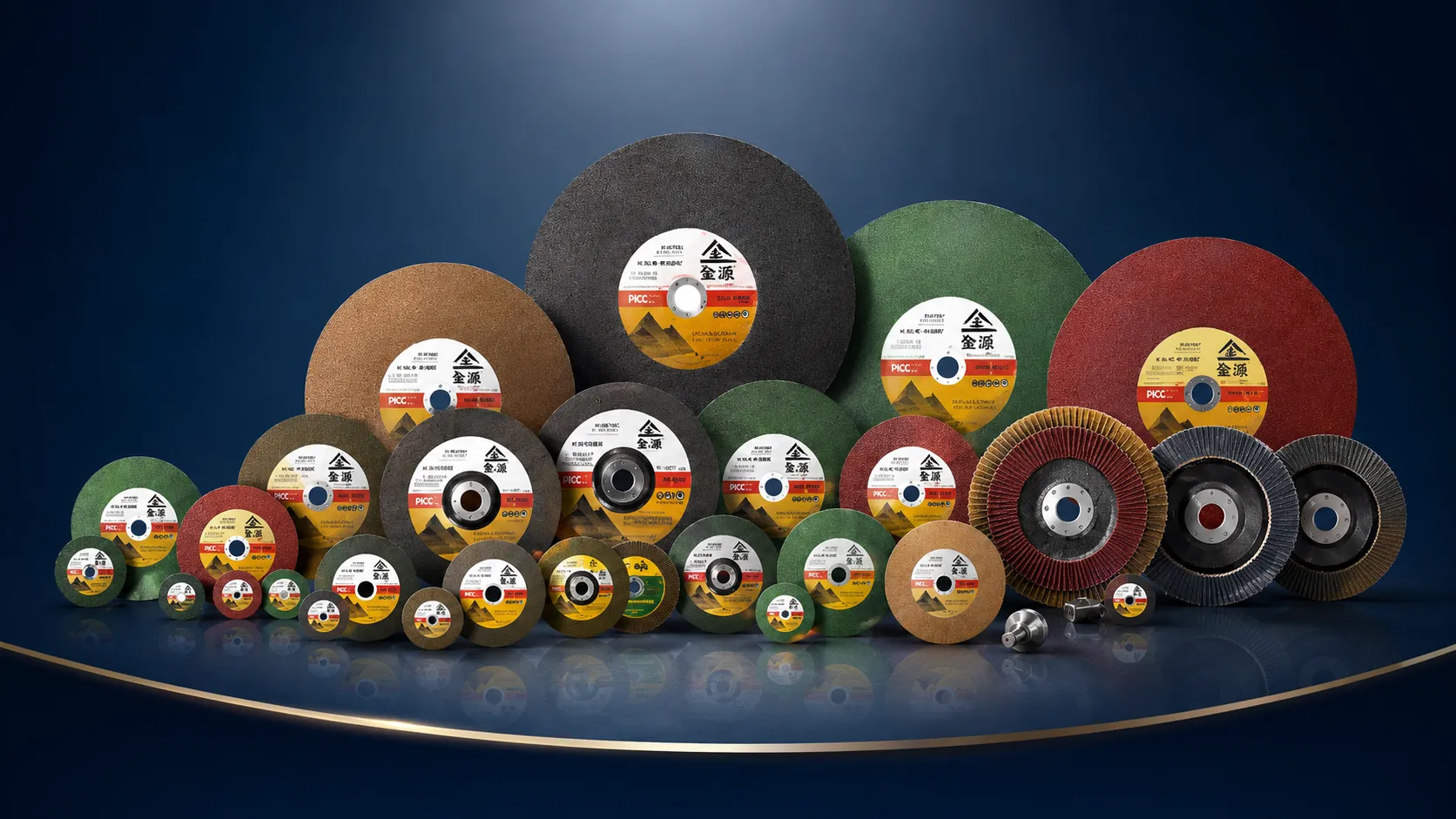 Jinjuyuan abrasive wheel product range